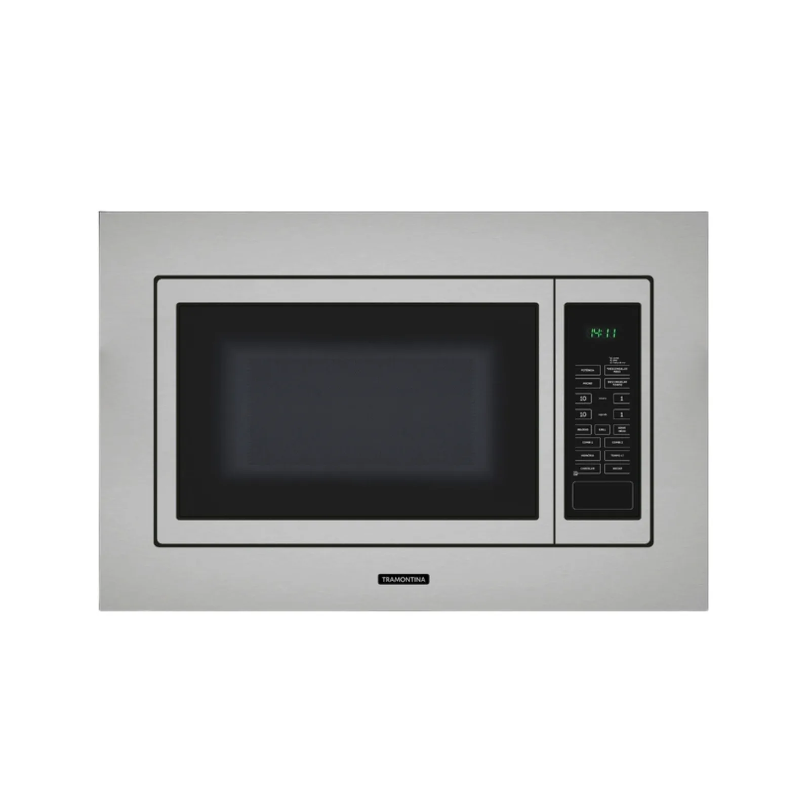 Micro-ondas de Embutir Tramontina Inox Easy 60 25 L em Aço Inox com ...